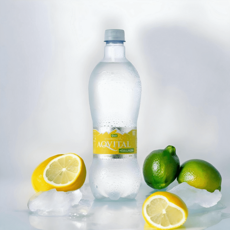 Aqvital Collagen + Q10 Citrom-Lime ízesítésű